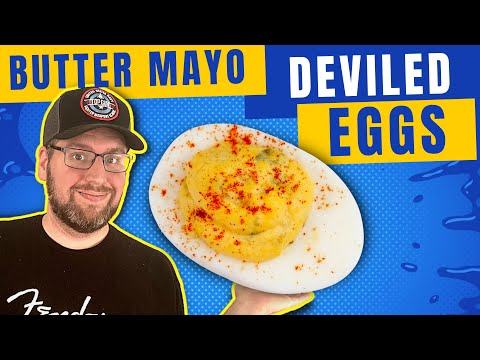 EASY and AMAZING Deviled Eggs: No NASTY Seed Oils With My BUTTER MAYO