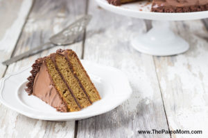 Vanilla Layer Cake with Dark Chocolate Frosting (Nut-Free and Makes Great Cupcakes Too!)