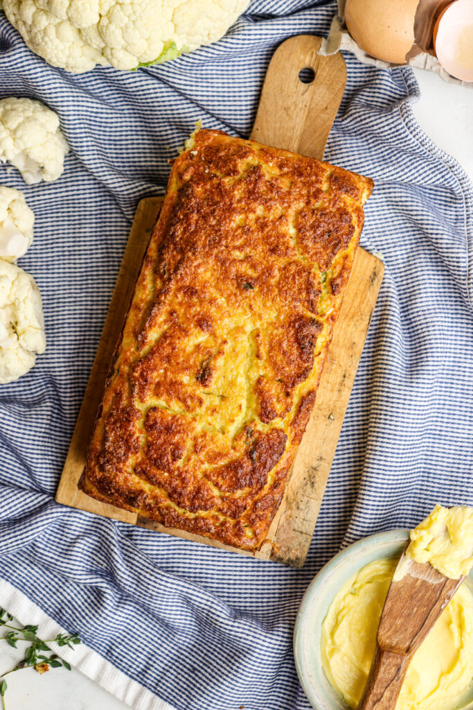 Keto Cauliflower Bread featured image below