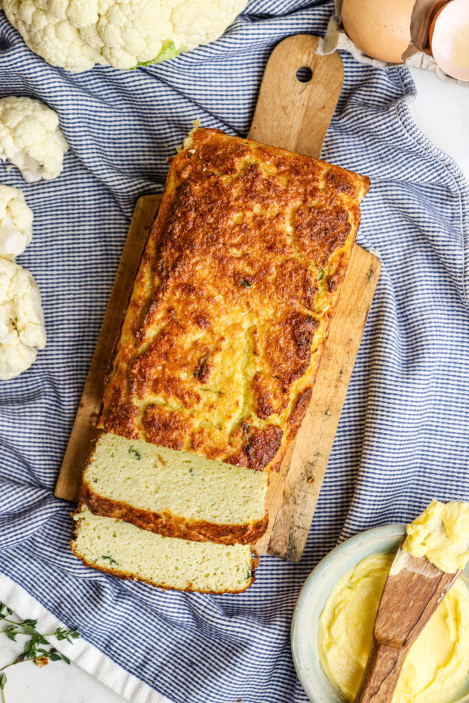 Keto Cauliflower Bread featured image below