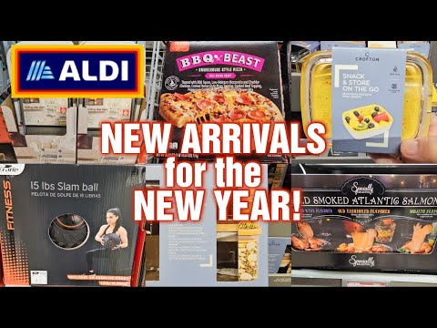 ALDI NEW ARRIVALS for the NEW YEAR! JANUARY 2024! 🛒