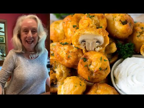 Fresh Fried Mushrooms | Cooking With Brenda Gantt 2023