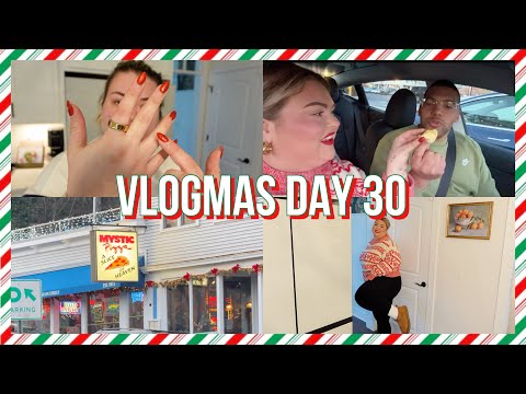 SETTING UP MY OURA RING, DAY TRIP + EGGNOG COOKIE?! | VLOGMAS DAY 30