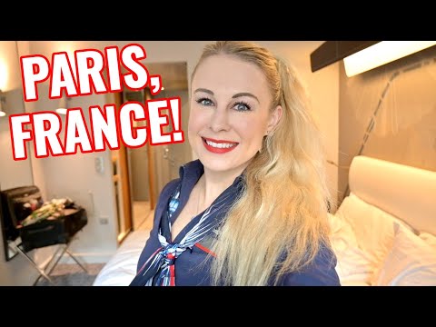 PARIS, FRANCE! 27 Hour International Flight Attendant Layover