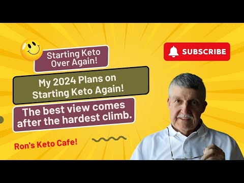 My 2024 Plans on Starting Keto Again! │ By Ron’s Keto Cafe!