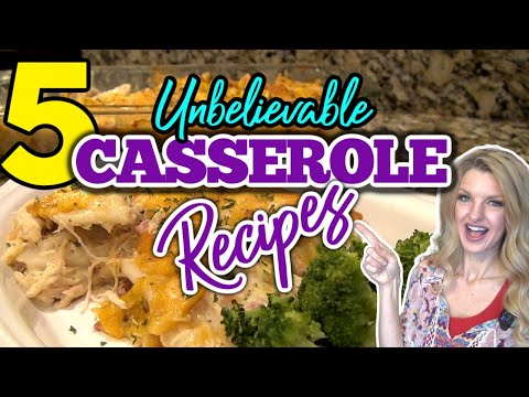 5 Amazing CASSEROLE RECIPES You NEED In Your LIFE! | Cozy CASSEROLES You DON'T Want To MISS