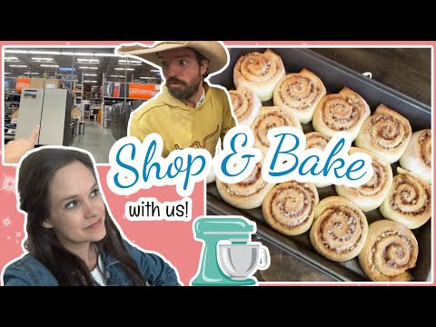 Dreaming in Home Depot🤣 & Betty Crocker's Old-Fashioned Cinnamon Rolls Recipe | Southern Homemaking