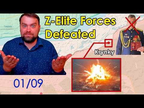 Update from Ukraine | Ruzzian Elite Forces Suffer defeat in Krynky | Main Commander Lost