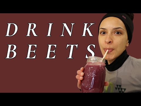 ROASTED BEET smoothie recipe (vegan, gluten-free, paleo)