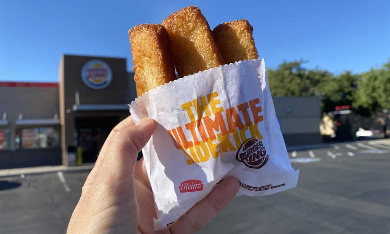 Vegan Burger King French Toast Sticks Photo