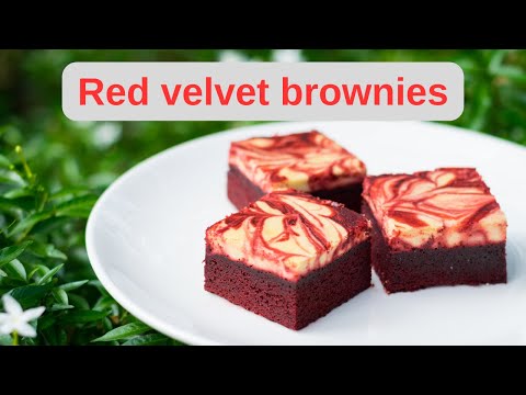 Red velvet brownies low carb recipe: Keto bliss valentine's day