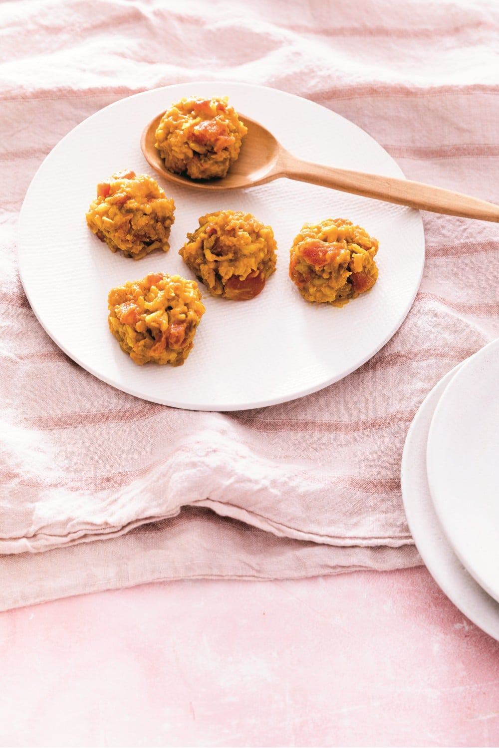 Kid Friendly Indian Lentils & Rice Balls