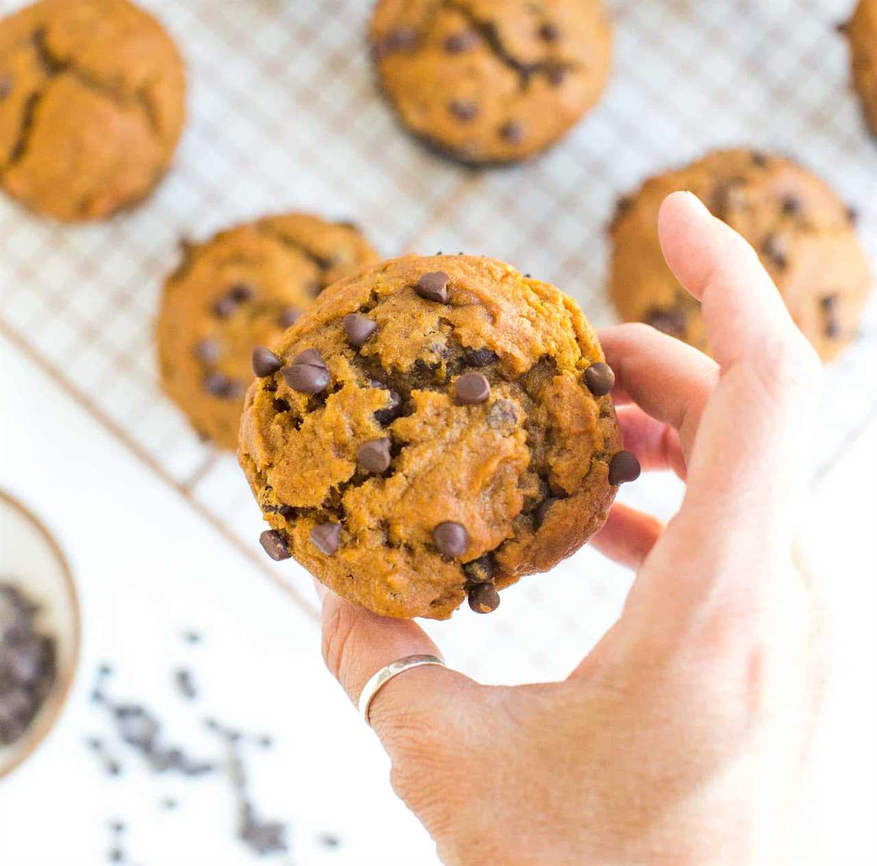 Vegan Pumpkin Muffins Fresh Baked