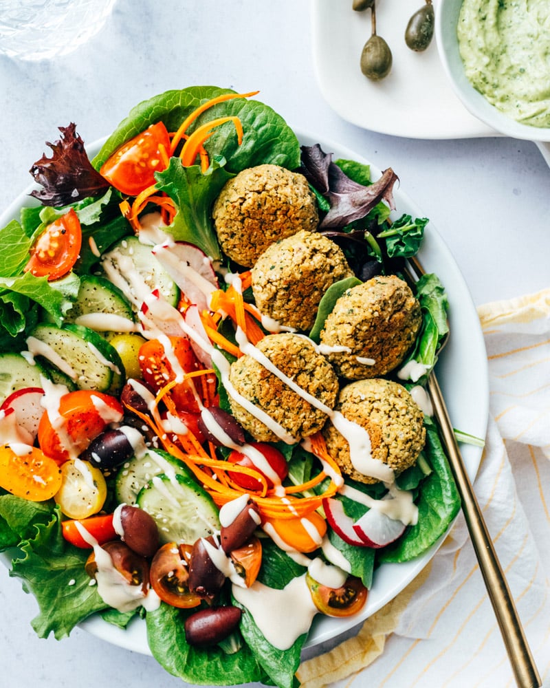 10 best vegan spanish recipes - 5 Light and Gluten Free Falafel #shorts  #veganfood #veganspain