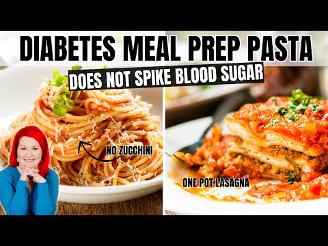 TRANSFORM Your Prediabetes Meal Plan w/These 2 Diabetic Pasta Recipes | One Pot Low Carb Meals
