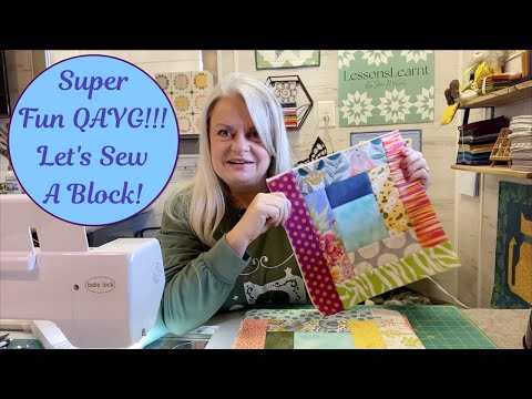 Big Block Scrappy QAYG - Sewing the Block & Sashing Requirements