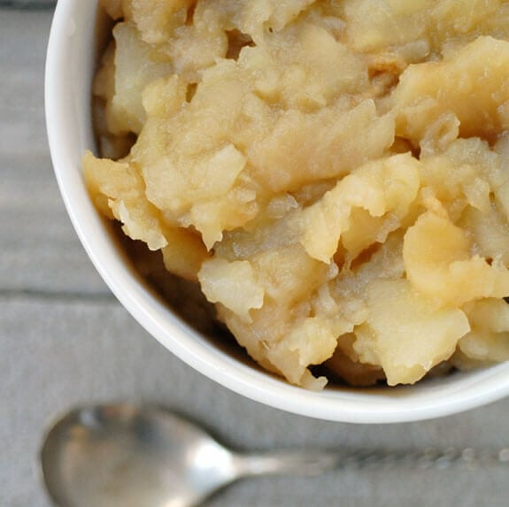 how to make applesauce