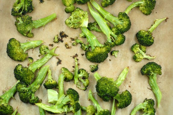 oven roasted broccoli