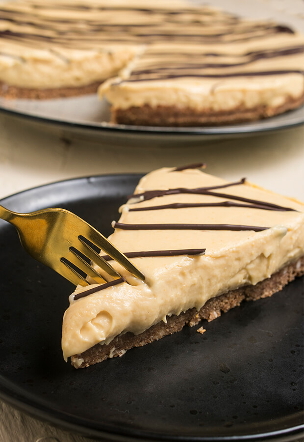 Keto Peanut Butter Silk Pie