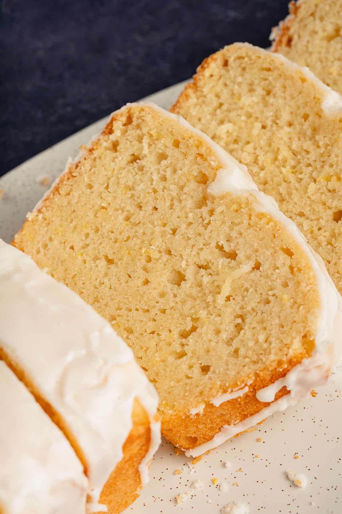 Glazed Vegan Lemon Loaf