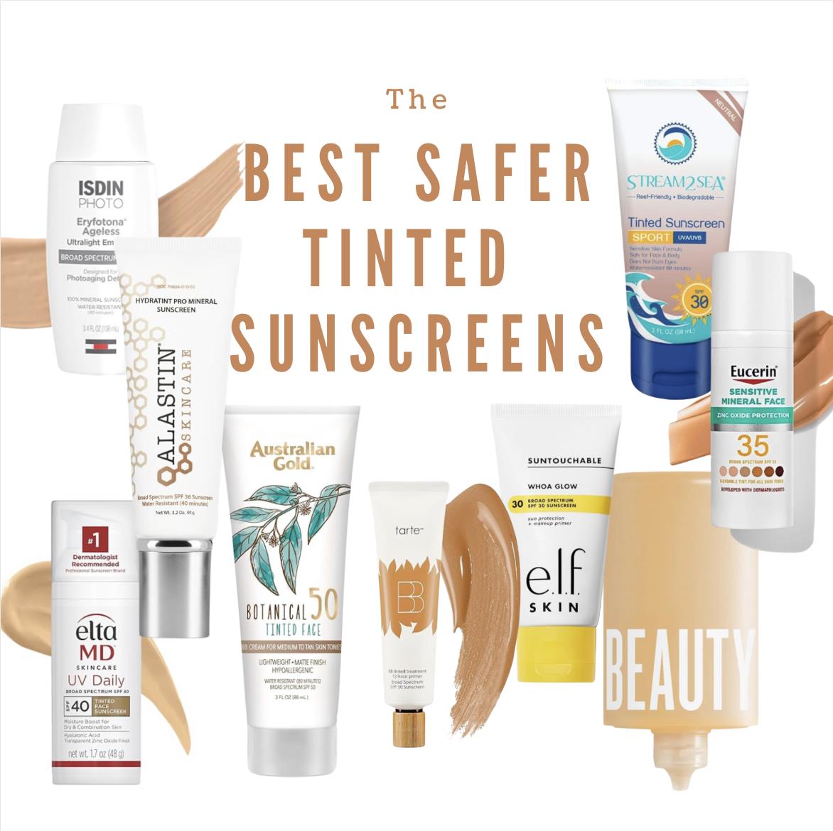 The Best SAFEST Tinted Sunscreens