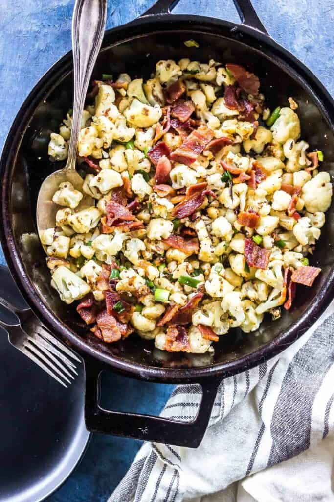 Keto German Cauliflower Salad