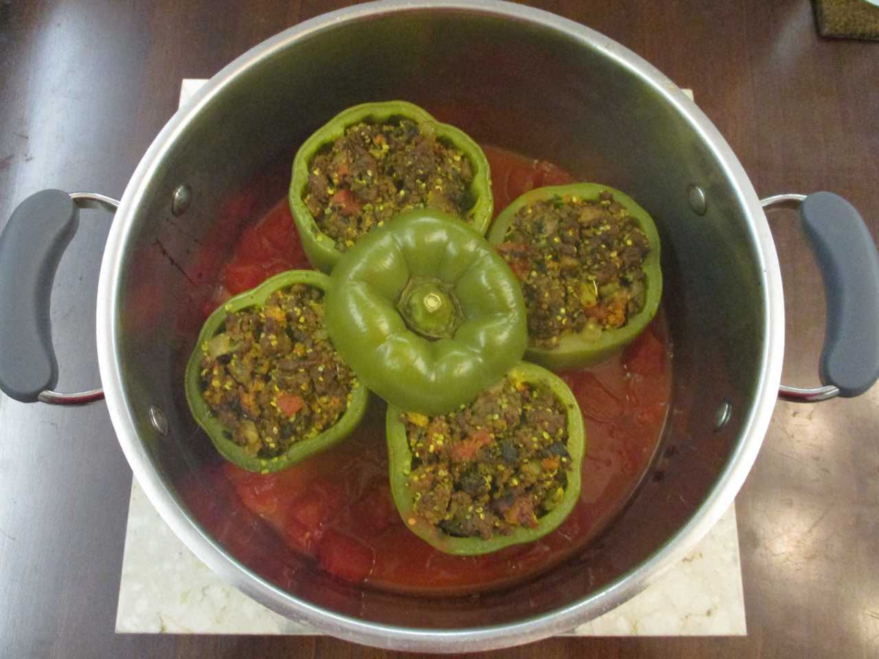 Middle Eastern Stuffed Peppers